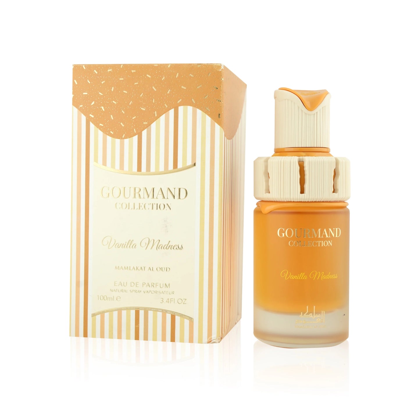 Mamlakat Al Oud Vanilla Madness Eau de Parfum 100ml – Exklusiver Unisex Gourmand-Duft aus der Gourmand Collection mit cremiger Vanille, warmem Karamell & weißem Moschus – Premium Dubai Parfum