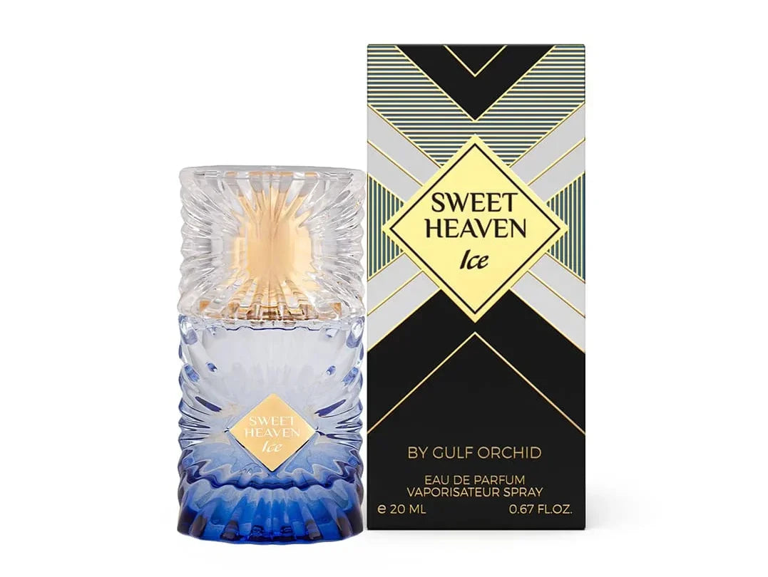 Gulf Orchid Sweet Heaven Ice Eau de Parfum – Exklusiver Herren & Unisex Gourmand-Duft mit Cognac, Pflaume, Zimt & Vanille – Langanhaltendes Premium Parfum aus Dubai