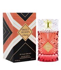 Gulf Orchid Sweet Heaven Cherry Eau de Parfum 100ml – Luxuriöser Unisex Gourmand-Duft mit saftiger Kirsche, Myrrhe & Vanille – Langanhaltendes Premium Parfum aus Dubai
